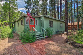 Woodsy Retreat with Deck 2 Mi to Rainbow Lake!